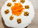 Carrot cake o tarta de zanahoria con frosting de queso 🥕