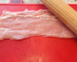 Foto del paso 2 de la receta: Rollitos de lomo con salsa de zanahoria y calabacín al curry