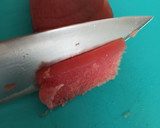 Foto del paso 4 de la receta: Sashimi, sushi, California rolls, Maki de atún y Maki de salmón