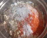 A picture of step 3 of Aaloo ke Pakorey.