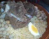 صورة لخطوة 5 من وصفة تليتلي باللحم مرقة حمراء😋
