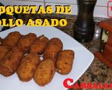 Foto del paso 1 de la receta: Croquetas de pollo asado