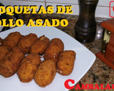 Foto del paso 1 de la receta: Croquetas de pollo asado