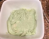 A picture of step 8 of Key Lime white Chocolate Macadamia Nut mug cake.