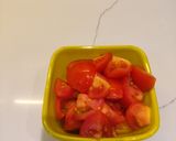 A picture of step 3 of ❤️ BANARASI TOMATO CHAAT ❤️.