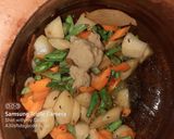 A picture of step 5 of Pot vegetable rice.
