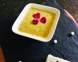A picture of step 2 of Rose coconut surprise with creamy thandai.