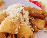 Foto langkah ke 5 dari resep Singkong Keju Merekah.