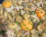 Foto del paso 12 de la receta: Ñoquis o Gnocchis con pollo y yemas