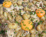 Foto del paso 12 de la receta: Ñoquis o Gnocchis con pollo y yemas