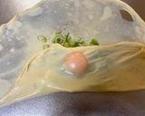 A picture of step 11 of Onion Bread (How to make super easy thinnest dough no-rolling pin).
