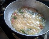 A picture of step 4 of Goan dal.
