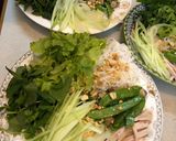 Hình bước làm 4 của món Bún, bê Kỳ Anh