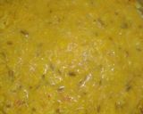A picture of step 2 of Goan Dal.