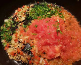 Foto del paso 5 de la receta: Cazuela de salmonetes con patatas en salsa de azafrán