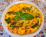 Spenótos omlett 🥚🥚🥚🥚 recept fázis 4 fotója