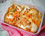 Homemade kimchi langkah memasak 5 foto