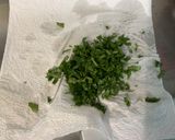 Une image de l'étape 5 de Salade Feuille de Chêne aux Oignons Nouveaux et Persil Plat.