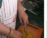 A picture of step 3 of Rajwadi Thali.