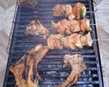 صورة لخطوة 1 من وصفة اعواد شواء 😋😋