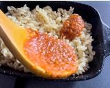 Une image de l'étape 10 de Recette rapide pâtes tomates courgette.
