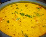 A picture of step 4 of Kadhi pakora.