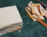 A picture of step 1 of Quick Choco French Toast Roll Ups.
