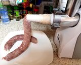 A picture of step 2 of My Own Beef Sausage maker 😀.