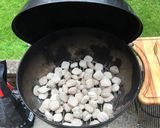 A picture of step 1 of Homemade Braai (BBQ) Pizza.