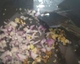 A picture of step 2 of Chicken manchow soup.
