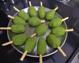पालक लॉलीपॉप (palak lolipop recipe in marathi) रेसिपी स्टेप 2 फोटो