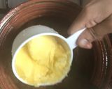 A picture of step 6 of Jhat pat muttka gajer ka halwa.