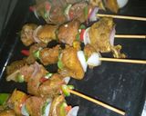 A picture of step 2 of Chicken kebab.
