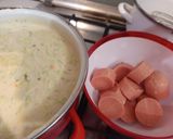 Cukkinis tökfőzelék tejfölös ahogy mi szeretnünk (nem napközis fajta recept) recept fázis 6 fotója