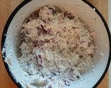 Lilahagymás-kapros-túrós karaj recept fázis 1 fotója