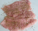 Foto del paso 5 de la receta: Pechuga de pollo rellena, asada al horno
