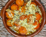 Foto del paso 3 de la receta: Tomates cherry asados con queso feta, cebolla y especias