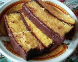 Foto langkah ke 6 dari resep Brownies Susu Glazur coklat.