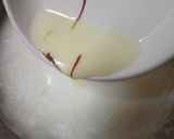 A picture of step 3 of Rice flour rose phirni.