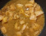 A picture of step 2 of Creamy Muskmelon curry.