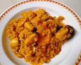 Foto del paso 5 de la receta: Arroz meloso de marisco🦐 #alambiquecocina