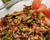 Foto del paso 5 de la receta: Salteado de quinoa, espárragos y beicon