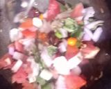 A picture of step 3 of Paneer bhurji.