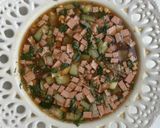 A picture of step 6 of Soup Okroshka Classic with kvass.
