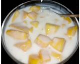 A picture of step 2 of Mango Milkshake.