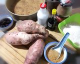 Foto del paso 1 de la receta: Budín caribeño de Boniato (camotes)