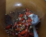 A picture of step 3 of Oats upma.