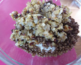 Foto del paso 3 de la receta: Hamburguesas de lentejas arroz y berenjena (veganas)
