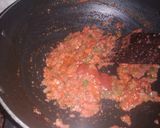 A picture of step 3 of Red Sauce Pasta.