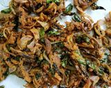 A picture of step 3 of Banana Flower Crispy Pakoda.